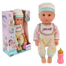 Пупс 525-118 Baby Doll 30см,Бат-ка,пьє,пісяє,аксесуари ,кор-ка 19х10х30см