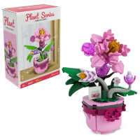 Брік Квіти 007S Camellia Flower 153дет,кор-ка 17х16х6см
