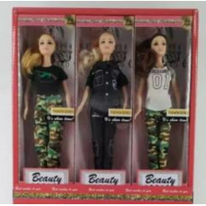 Лялька Барбі 0788-7 Beauty 29см,шарнірна,3 види,кор-ка 65х8х32см