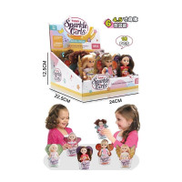 Лялька 3100-10/11 Sparkle Girls 11см,4 види,різнокольорове волосся, блок 18в1