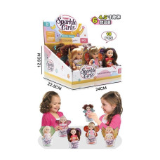 Лялька 3100-10/11 Sparkle Girls 11см,4 види,різнокольорове волосся, блок 18в1