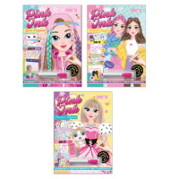 Багаторазова Книга Завдань для дівчаток Pink Ink Fgtkmcby LS-04