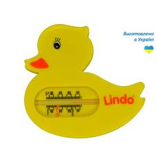 Термометр Ліндо 004-U Качечка 12х11см для води/у ванну