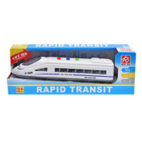 Потяг Муз 051 Rapid Transit звук-світло інерція кор-ка 27х7х10см