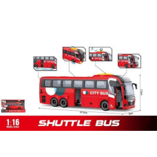 Автобус Муз 1107 АВ City bus 26х8х6,звук,світло,відкрив.двері,кор-ка