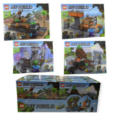 Брік МК 64001 Minecraft Будинок з монстрами,блок 8в1,кор-ка 24х19см