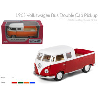КТ 5387W Volkswagen Bus Double Cab (1963) 12см/інерція/метал кор-ка 16х7х8см
