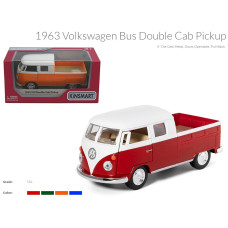 КТ 5387W Volkswagen Bus Double Cab (1963) 12см/інерція/метал кор-ка 16х7х8см