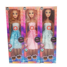 Лялька Барбі 8030В Lovely Doll 58см,звук-світло,бат-ка,3 види,кор-ка 15х8х58см