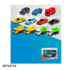 Набір Модельок 1210-32Т Метал Машини 9в1,кор-ка 28х4х19см