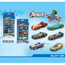 Набір Модельок 1210 С-3 "HOT WHEELS" Месники 3в1 металопластик, кор-ка 21х10х4см