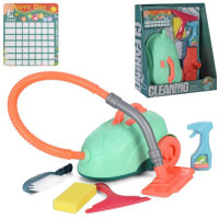 Набір для Прибирання 2-29D-XG Пилосос звук,аксесуари,бат-ка,кор-ка 32х39х15см