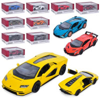 КТ 5452W Lamborghini Ассортимент/12см/инерция/метал кор-ка 16х7х8см