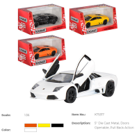 КТ 5317W Lamborghini Murcielago LP-640 12см/інерція/метал кор-ка 16х7х8см