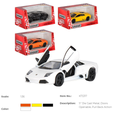 КТ 5317W Lamborghini Murcielago LP-640 12см/інерція/метал кор-ка 16х7х8см