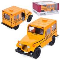 КТ 5446W JEEP 1971 Школьный/12см/инерция/метал кор-ка 16х7х8см