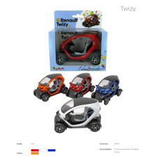 КТ 5111 Renault Twizy 12см/інерція/метал кор-ка 16х7х8см