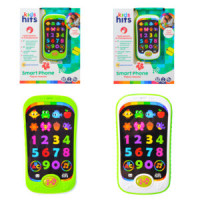 Телефон 03/002 KidsHits Перші знання ,2 кольори,мікс,кор-ка 23х3х18см