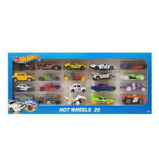 Набір Модельок 35-29 "HOT WHEEL" металопластик набір 20в1,5-7см, кор-ка 44х19х3см