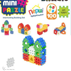 Б Конструктор "Mini Puzzle №1" (100дет.) 120/1 Бамсик
