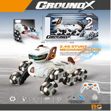 Р/к Собака 585-104 Groundx 25см Акум, звук-світло,парогенерація,пульт,Usb,,кор-ка 32х18х18см