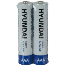 Батарейки Hyundai ALKALINE Мініпальчик LR-03 спайка 2в1