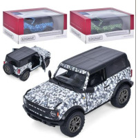 КТ 5445WВ Ford Bronco 2022 CAMO-EDITION/12см/инерция/метал кор-ка 16х7х8см