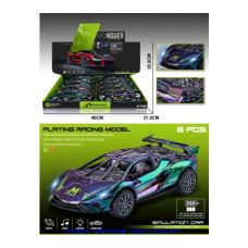 Машина Муз 680-HY Sports Car 18см,звук-світло,інерція,пластик, блок 8в1
