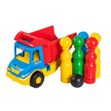 В МТ 39220 "Multi truck" Самоскид з Кеглями