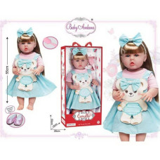 Лялька Інтерактивна 919А Ardana Baby 52см,гумова,рух,кінцівки,гребінець,взяття,кор-ка