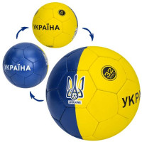 Мяч Футбольний РОЗМІР № 5-ка 2500-302 Україна (синьо- жовтий) вага 410-430г